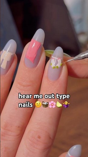 don’t laugh - it’s laundry nails 🧺🌸🍋‍🟩 #nails #nailpolish #nailart #diynails #nailinspo