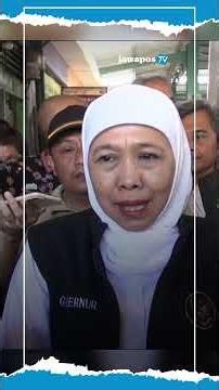 Khofifah Sidak Pasar Klojen, Beras SPHP dan MinyaKita Langka