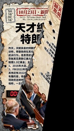 🍀【頻道新聞記事】天才總統，特朗普～