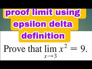 #formal or epsilon delta definition of limit quadratic function freshman applied one