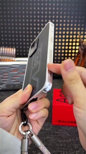 Titanium Finish Metal Case OnePlus Ace 6 Ultra Protect and Cool #shorts #phonecase #protection