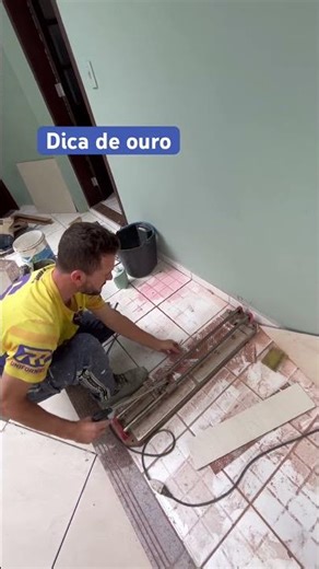 Como cortar piso sem quebrar