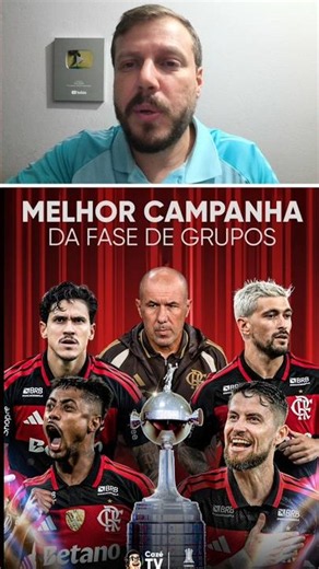 FLAMENGO CONFIRMS BEST RECORD IN THE COPA LIBERTADORES GROUP STAGE #flamengo #mengão #mengo