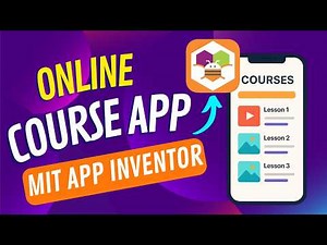 Create an Online Course App in MIT App Inventor | Full No-Code Tutorial