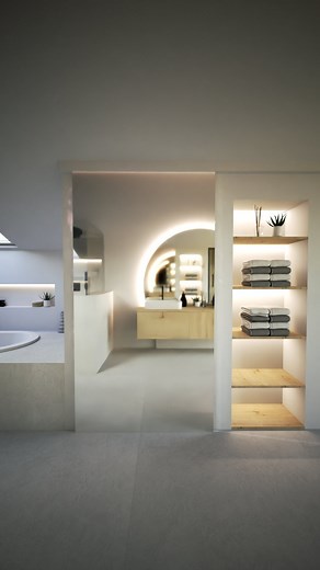 Klaus | Ingenieur für Gebäudetechnik on Instagram: "◻️ versteckte Toilette ◻️ Dich stört es, dass man deine Toilette im Bad ständig sieht? Dann ist das vielleicht die Lösung für dich #hausbau #hausbau2025 #badezimmer #badezimmerdesign #badezimmerideen #hack #toilette #bathroom #bathroominspiration #hygiene"