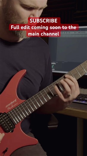 Plini Style Prog Solo | Full Video Soon #plini #progrock #strandbergguitars #guitarsoloing