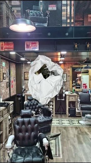 Modern Barbershop Interior Design 2025 | Luxury & Minimalist Setup