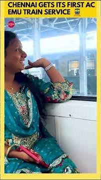 Chennai’s First AC Local Train: Honest Review After My Ride 👌🚆 #chennai #localtrain #travel #train