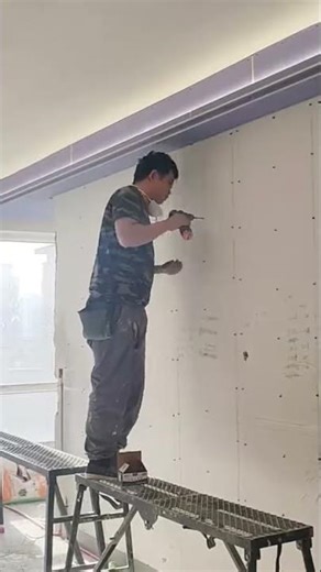 Installing Wall Covering Securely With Drilled Bolts 🔩🧱