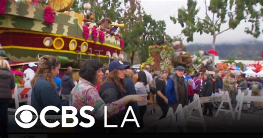 Floatfest offers spectators chance to look at Rose Parade's spectacular displays