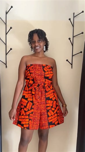 Elastic Tube Jumpsuit/Romper with drawstrings