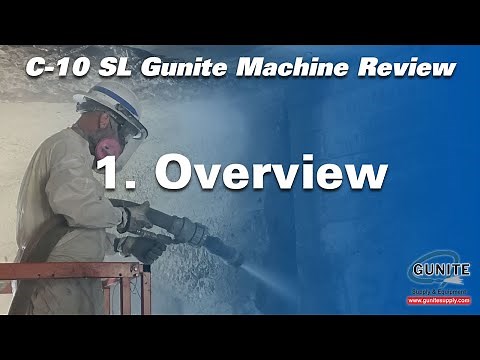 C-10SL Gunite Machine Equipment Review - Overview