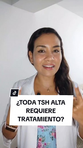 Interpretación de niveles de TSH y tratamiento