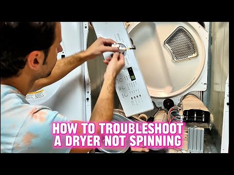 How to Troubleshoot a Dryer not Spinning/Running - LG