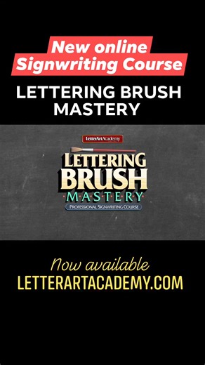 9.3K views · 184 reactions | New online signwriting course LETTERING...