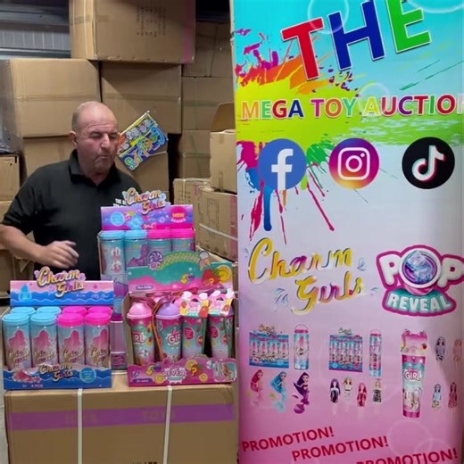 8.9K views · 53 reactions | SNEAKY PEAK TIME…. We’re super excited for this one… checkout this super cool & stunning new bundle coming up on tomorrow’s live auction! ✅Pop Surprise Reveal Doll! ✅Colour Reveal Surprise Doll! ✅Charm Girls Surprise Reveal Doll! Join us live tomorrow at 1pm for a mega deal! | The Mega Toy Auction | Facebook