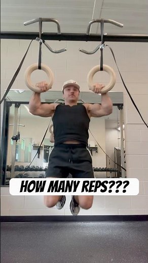 How Many Reps? Using the PROPER SAVAGE Thick Handle Rings #gymnasticrings #calisthenics