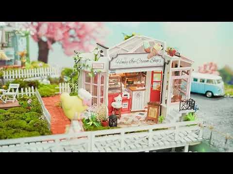 Rolife DIY Miniature House Kits | Leisure Time Series (3 Kits)