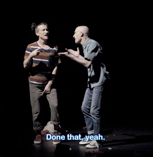 Impro is about listening then remembering, then somethin somethin. | The Umbilical Brothers