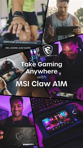 Alex Glenn Takes Gaming Anywhere with MSI Claw A1M | Ultimate Performance & Portability! https://msi.gm/JBHiFi_MSICLAW ﻿﻿#MSIGAMING #msiNO1ingaming #iamagamer #Gamers #Gameday #Gameplay #GamingSetUp #GamingLaptop #Gaminglife #Laptoplifestyle #laptopgaming #bestlaptop #gametime #GamingTips Intel NVIDIA GeForce | MSI Gaming | Facebook