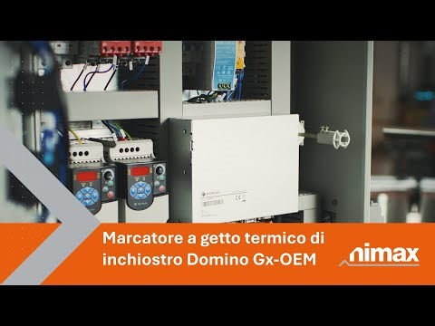 Nimax | Marcatore a getto termico di inchiostro Domino Gx-OEM