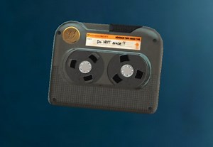 Lore Accurate Holodisk Holotape - With Optional Easy to See Glowing Version