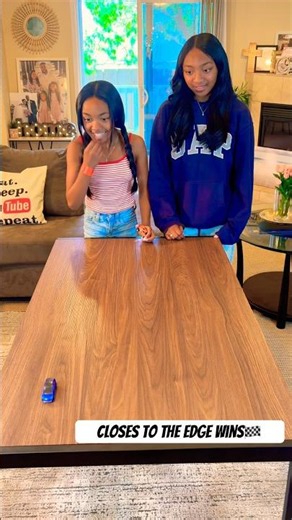 CLOSEST TO THE EDGE IS THE WINNER!!🏎️🏁#shorts #familygamenight #gamenight #familygames #familyfun
