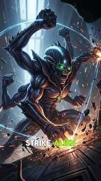 Human vs Alien Duel… They Thought She Was Weak 😳🔥