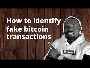 How to identify fake bitcoin(Flash BTC) transaction as a crypto trader from scammers