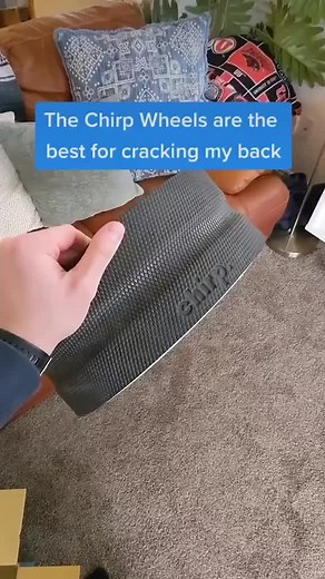 Warning: some back cracking ASMR 🤩 Shop Chirp’s Exercise Wheel Set on cargo.co! #cargo #cargoshopping #cargoapp #backcrack