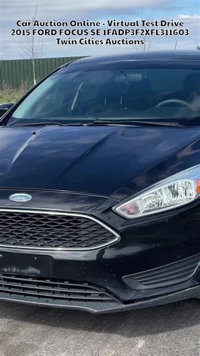 Bid on these used cars online at our car auction - Link in comments/bio! Car Auction Online - Virtual Test Drive 2015 FORD FOCUS SE 1FADP3F2XFL311603 Twin Cities Auctions