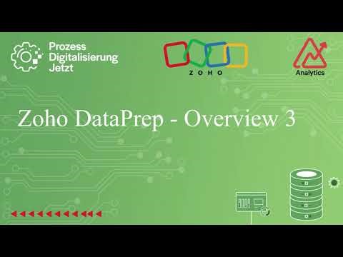Zoho DataPrep vorgestellt Teil 3 I Duplikate entfernen, Daten kombinieren und Pivot Tabellen