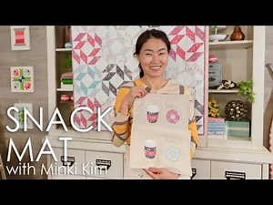 How to Make the Sew Illustrated Snack Mat with Minki Kim | Fat Quarter Shop