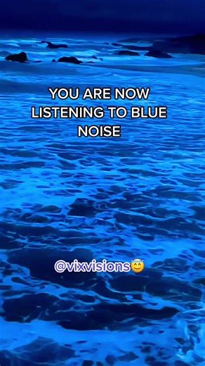 Blue Noise Healing Frequencies for Deep Sleep and Anxiety Reduction
