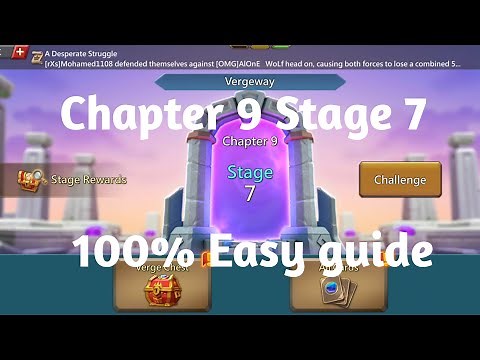 Lords mobile Vergeway chapter 9 Stage 7|Lords mobile Vergeway chapter 9 Stage 7 easiest guide