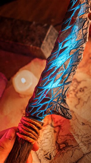 This 3D Printed Dagger Looks Like Stone... Until Glows #3dprinting #3dprint #eldenring
