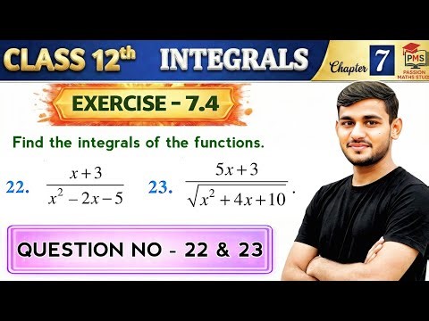 Class 12 Ex 7.4 Q22 & 23 Maths | Ex 7.4 class 12 maths Question 22 | Class 12 Maths Ex 7.4 q23