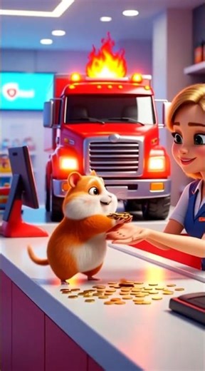 This Hamster’s New Robot Truck Can Transform! #shorts