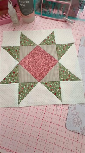 A Quilting Life Block of the Month (May 2026) I am using Tilda fabric for this sew along.