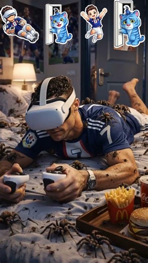 Ronaldo Wasn't Playing To Game Console #kpopdemonhunters #cosplay