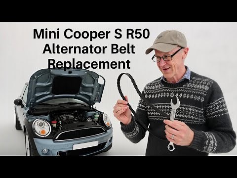 How to change the drive belt on BMW Mini Cooper S