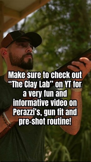 Check out ‪@claylabusa‬ for a fun and informative video about Perazzi, gun fit and pre-shot routine.