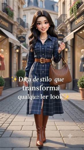 💙 Dica de Estilo: Azul + Marrom é a combinação perfeita! 🤎