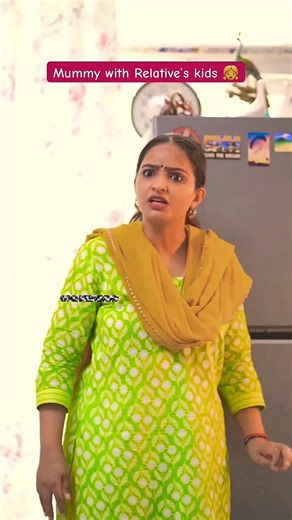 Mummy with Relative kid's Vs Me 🥲 #shorts #entertainment