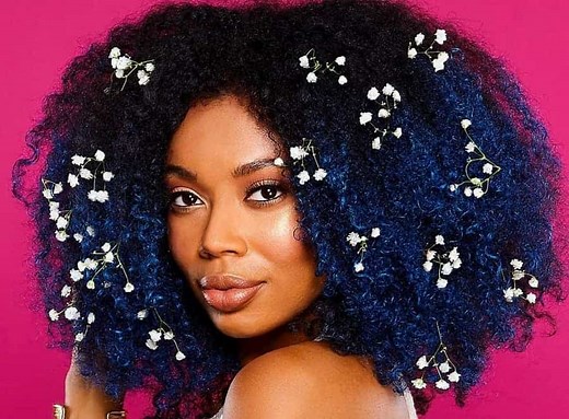 30 Sumptuous Blue Hair Highlights for Women