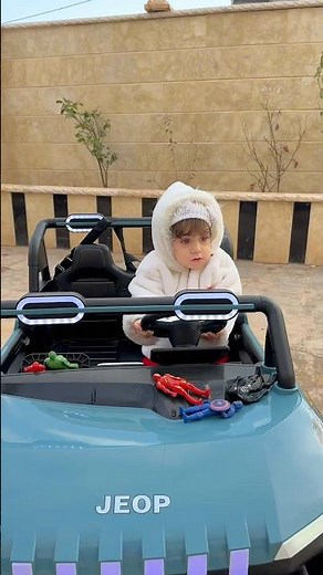 سوسو اول مرة بحياتها بتركب سيارة جبلية 😱😱