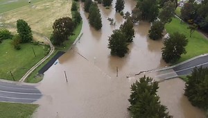 4.6K views · 59 reactions | A quick look at Bathurst roads flooding ... shared from BATHURST OUR TOWN - Ryan Smiles. | 99.3 B-Rock FM | Facebook