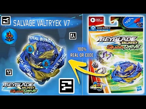 SALVAGE VALTRYEK V7 QR CODE + ALL VALTRYEK QR CODES IN 2022 BB APP