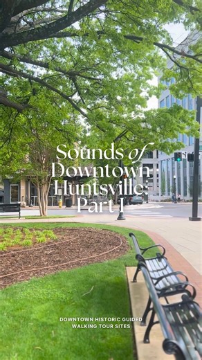 🔊 From the hum of traffic to the distant chatter of locals, experience the unique sounds of downtown Huntsville. As we approach Preservation Month in May, there's no better time to celebrate the rich heritage of our beloved city. 🗓️ 👉 Like/follow Huntsville Historic Preservation Commission to stay up-to-date on events, stories, and initiatives that preserve our city's past for future generations. Stay tuned to our social this week for part II of this series. #Huntsville #HuntsvilleAL #Huntsvi