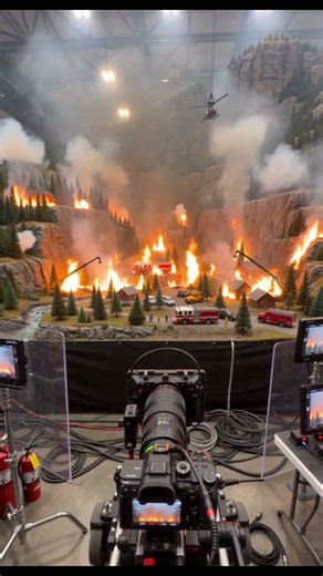 Giant Forest Fire Without CGI 🔥 Insane Practical Effects Behind the Scenes
